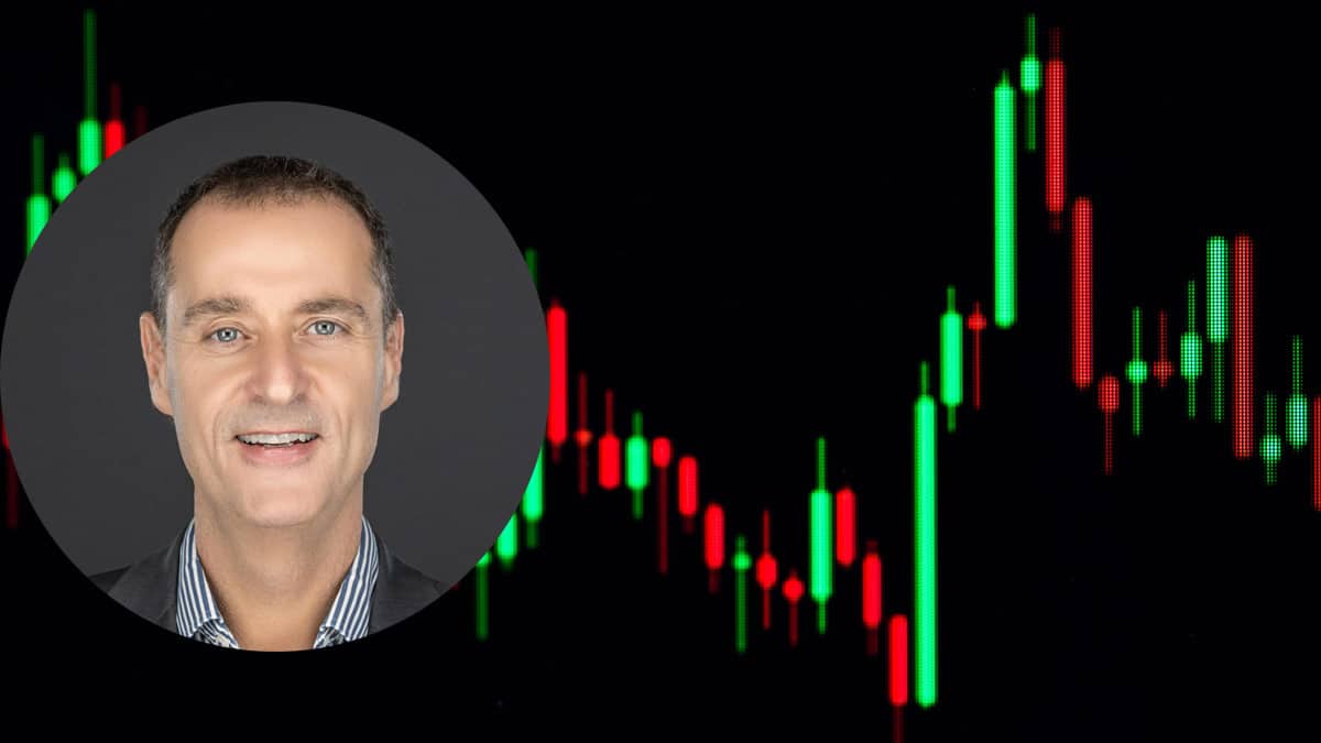 Beursvloer en marktgegevens (illustratief)